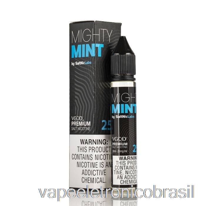 Vape Vaporesso Poderoso Menta - Vgod Saltnic - 30ml 25mg